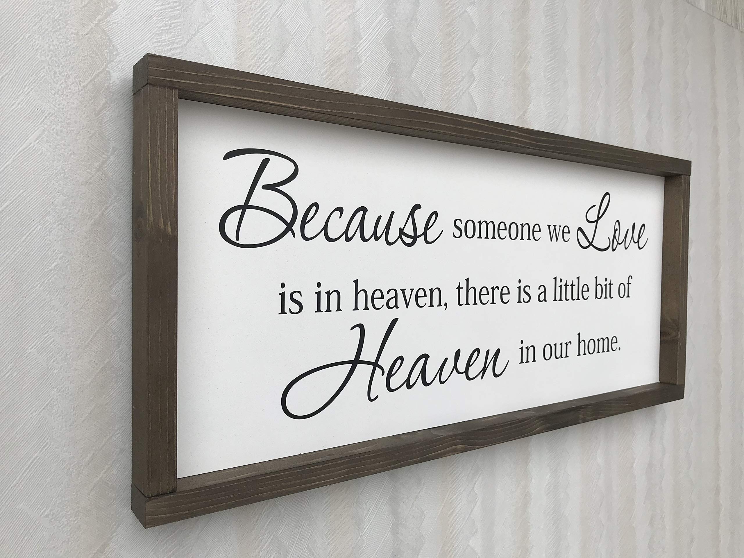 All wood construction no particle board sympathy sign