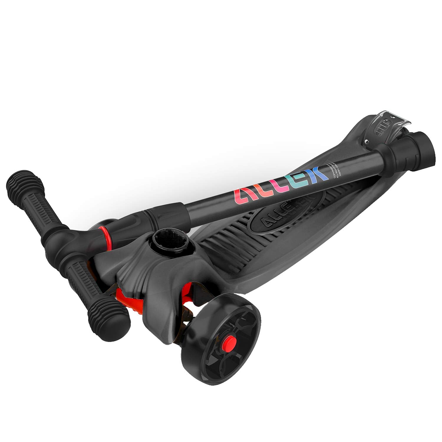Elastic PU material protects indoor floors on Allek Kick Scooter B02
