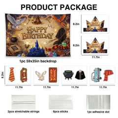 Two paper headwear pieces from Allenjoy party set