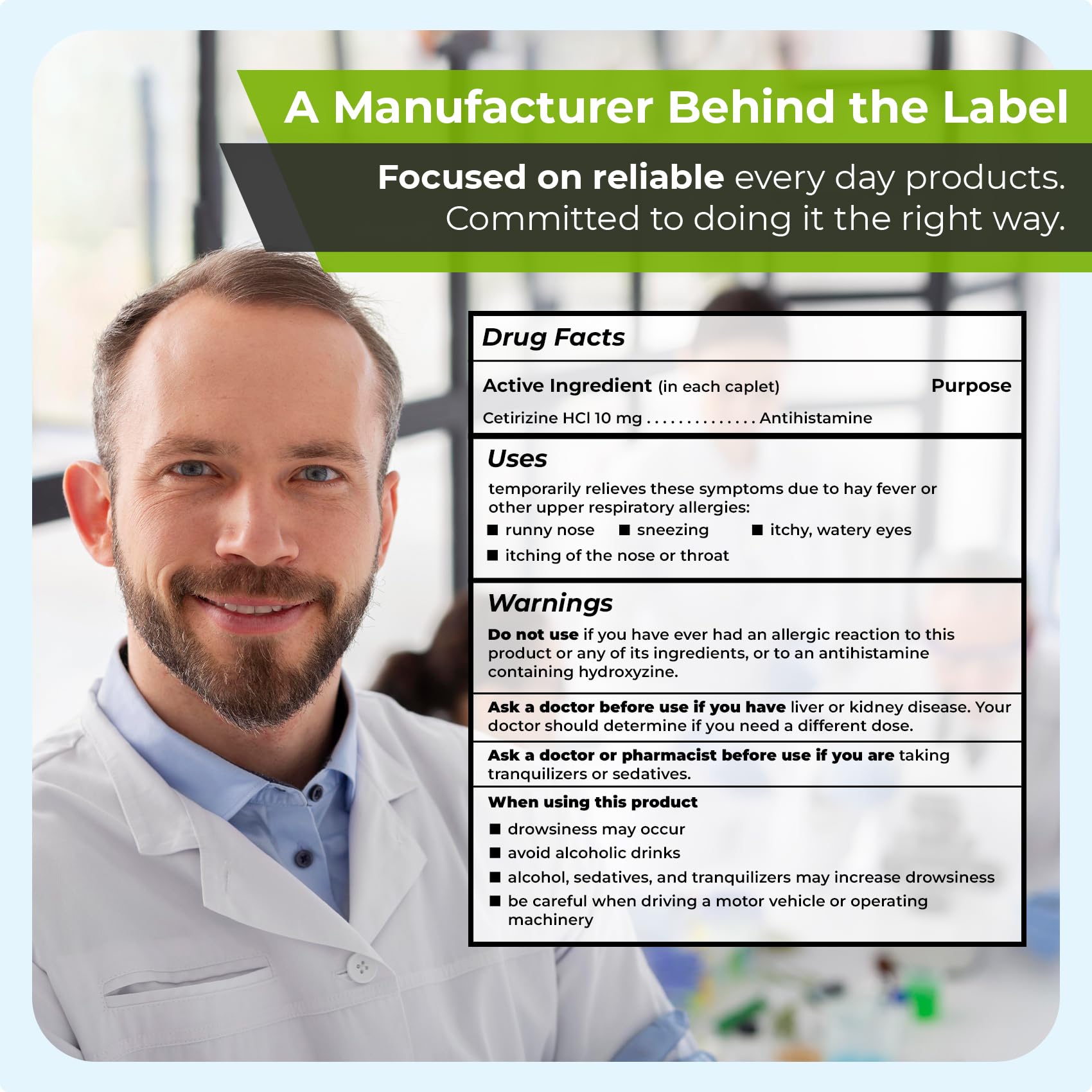 long term allergy supply reduces monthly refills TIME-Cap Labs