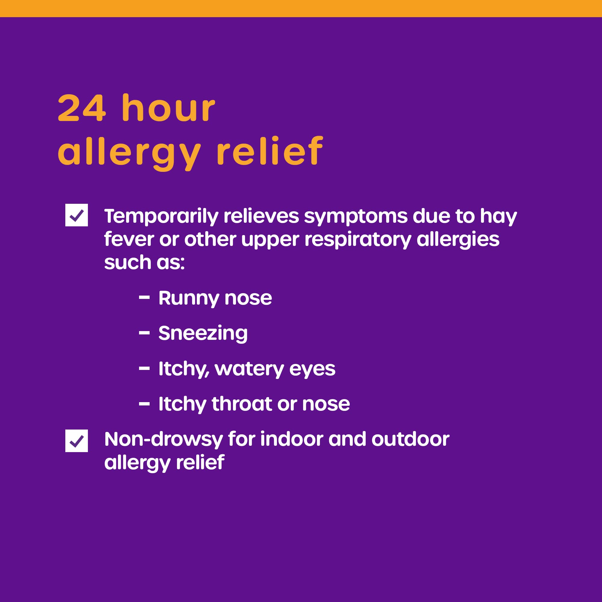 Allergy relief tablets 180 mg HealthCareAisle