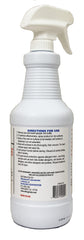 Allersearch ADMS spray bottle showing 600 square feet coverage