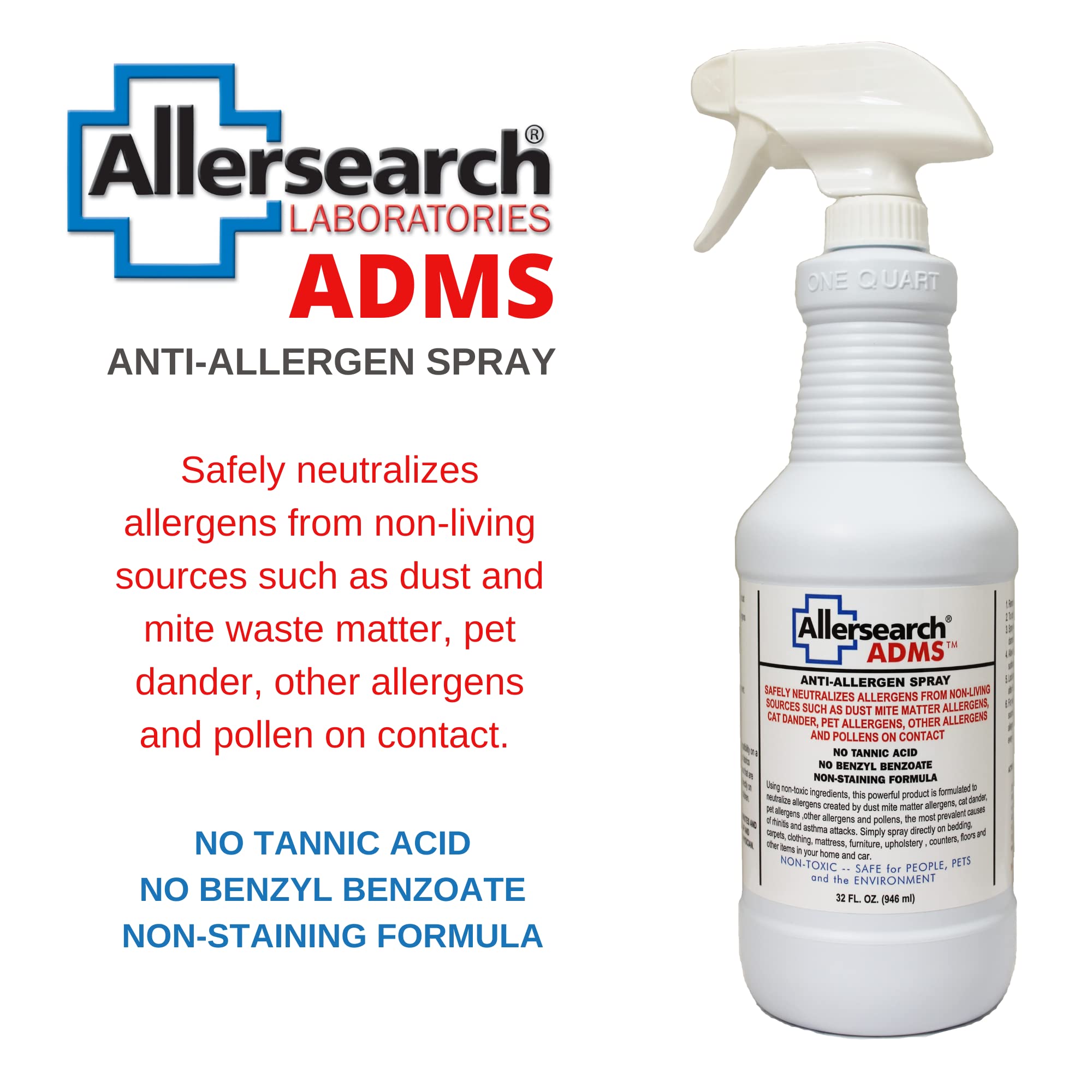 Non-staining formula for fabrics and colors