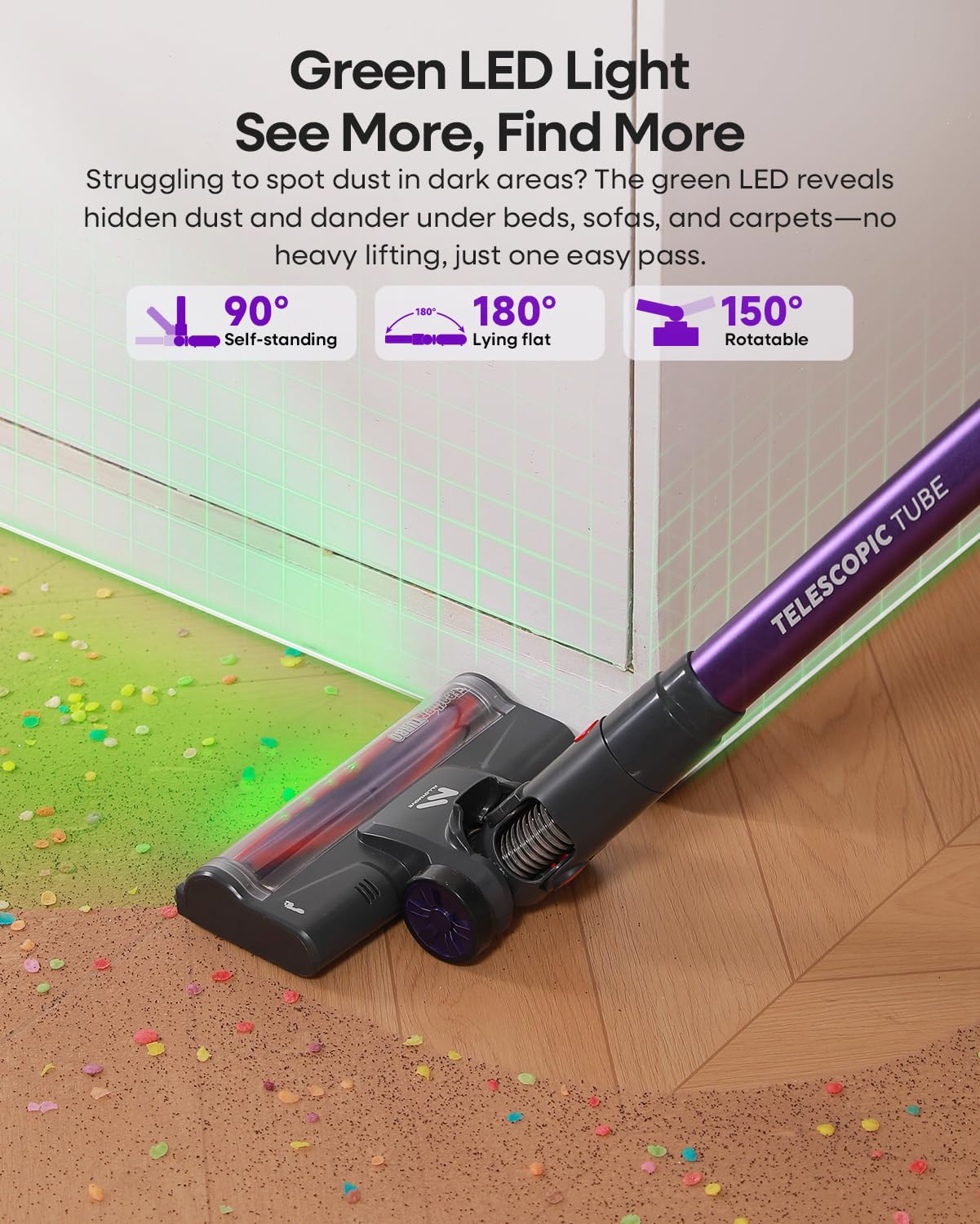 AlloyMove A03 2-in-1 roller attachment