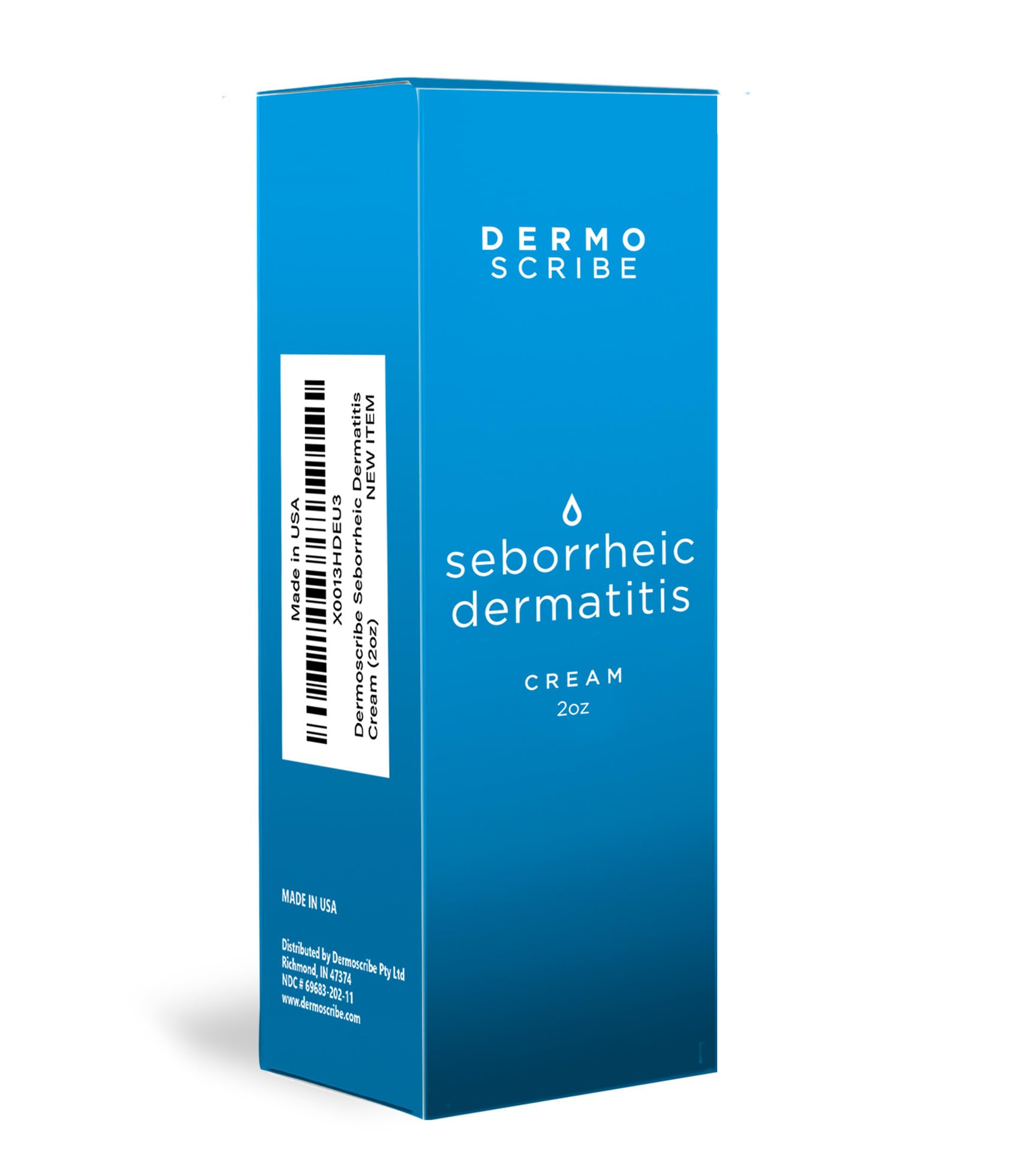 Nightly skincare routine with Dermoscribe Seborrheic Dermatitis Cream on skin