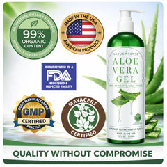 Gel used as face skin and hair hydration