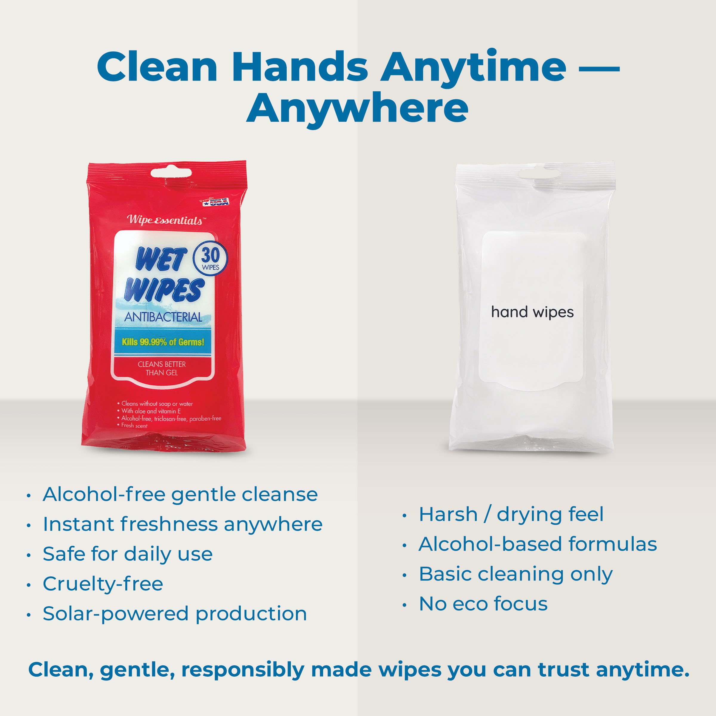 premium disposable hand wipes for cars