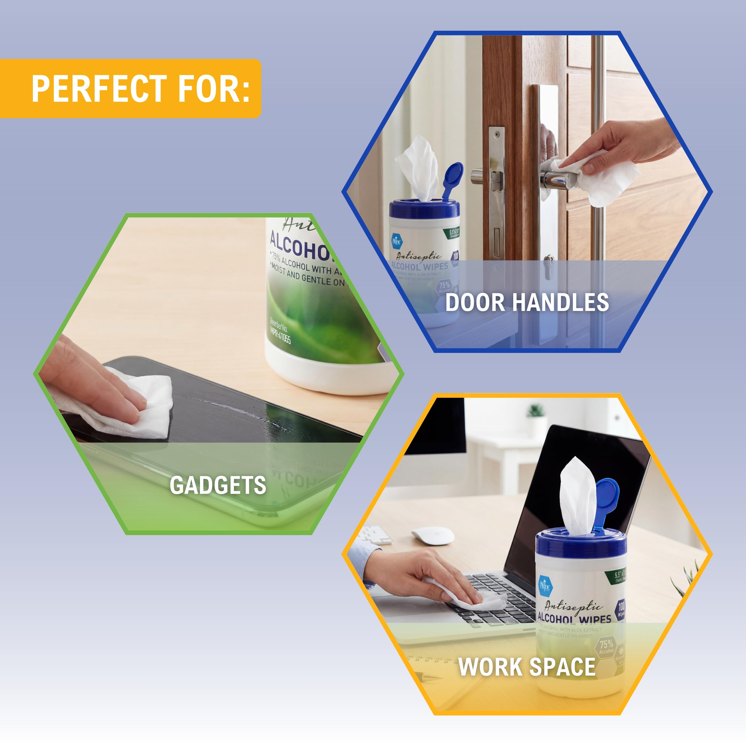 Aloe Vera disinfectant wipes travel and daily use