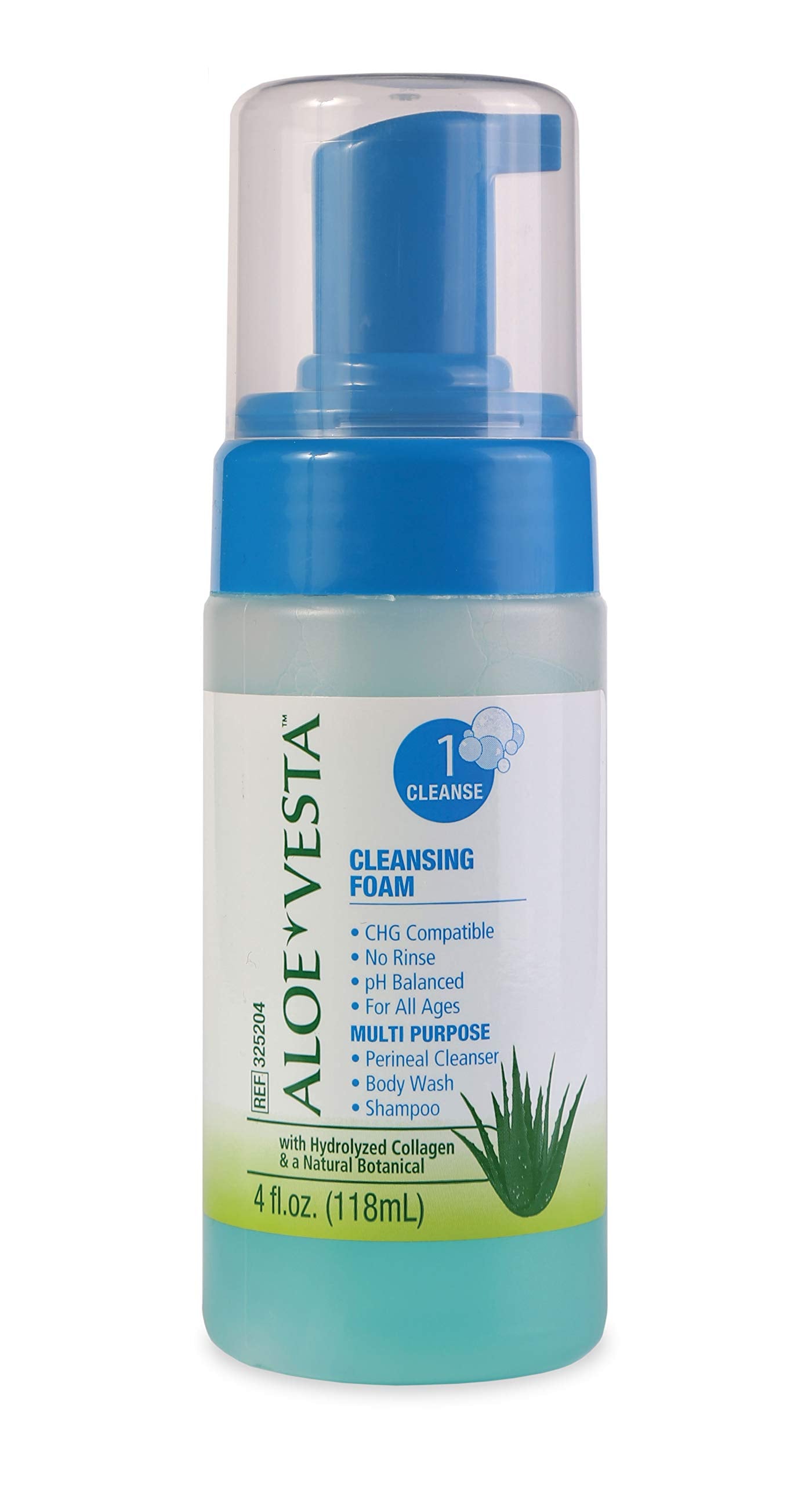 ALOE VESTA Aloe vesta cleansing foam 4 oz packaging