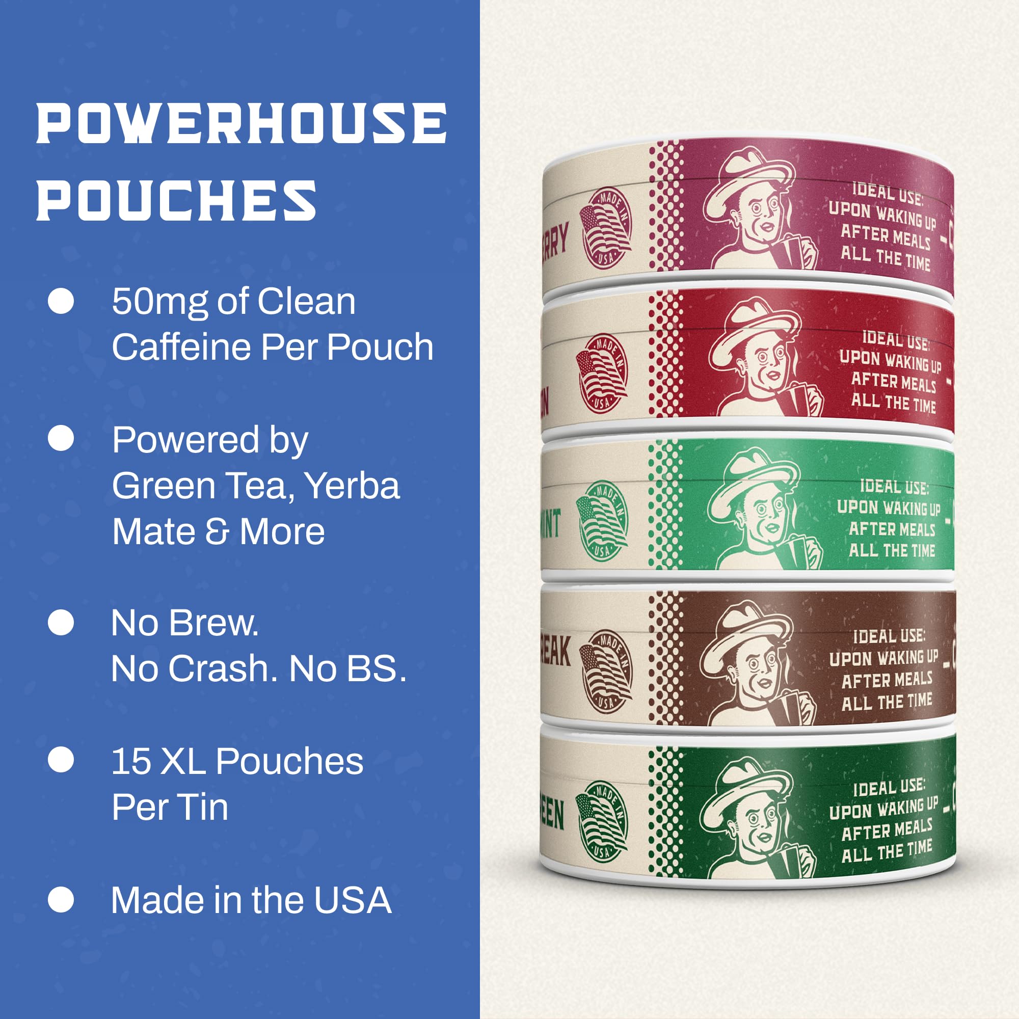 Peppermint flavor XL pouch