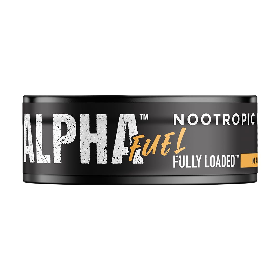 Made in USA Alpha Fuel Nootropic Pouches packaging