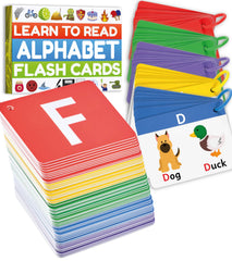Alphabet Flash Cards thick jumbo double-sided cards