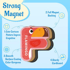 Durable cardboard magnets with rounded edges