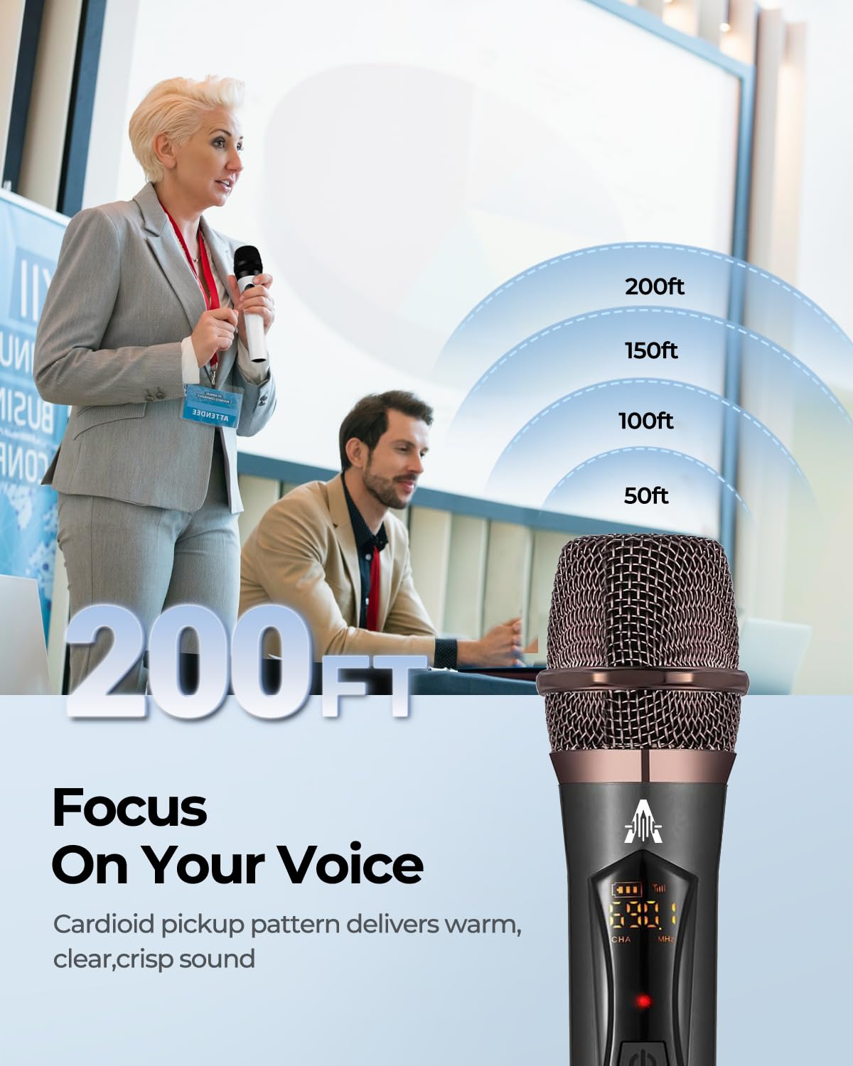 karaoke use case with ALPOWL wireless microphone