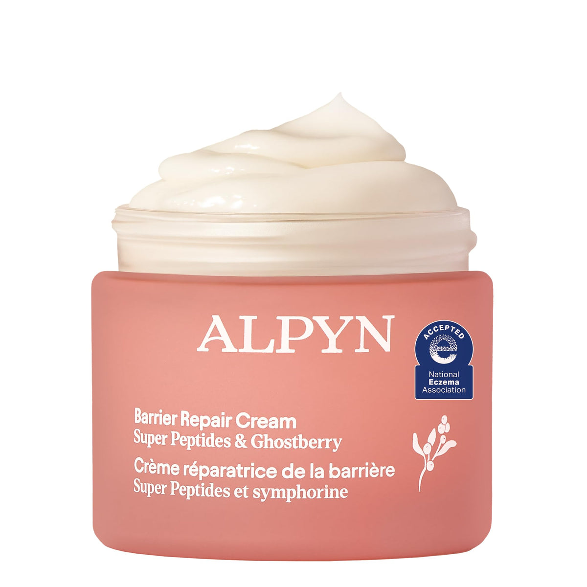 ALPYN firming peptide barrier repair cream bottle label