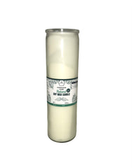 Alter 7 Day Prayer Candle glass pillar 2x9 inches