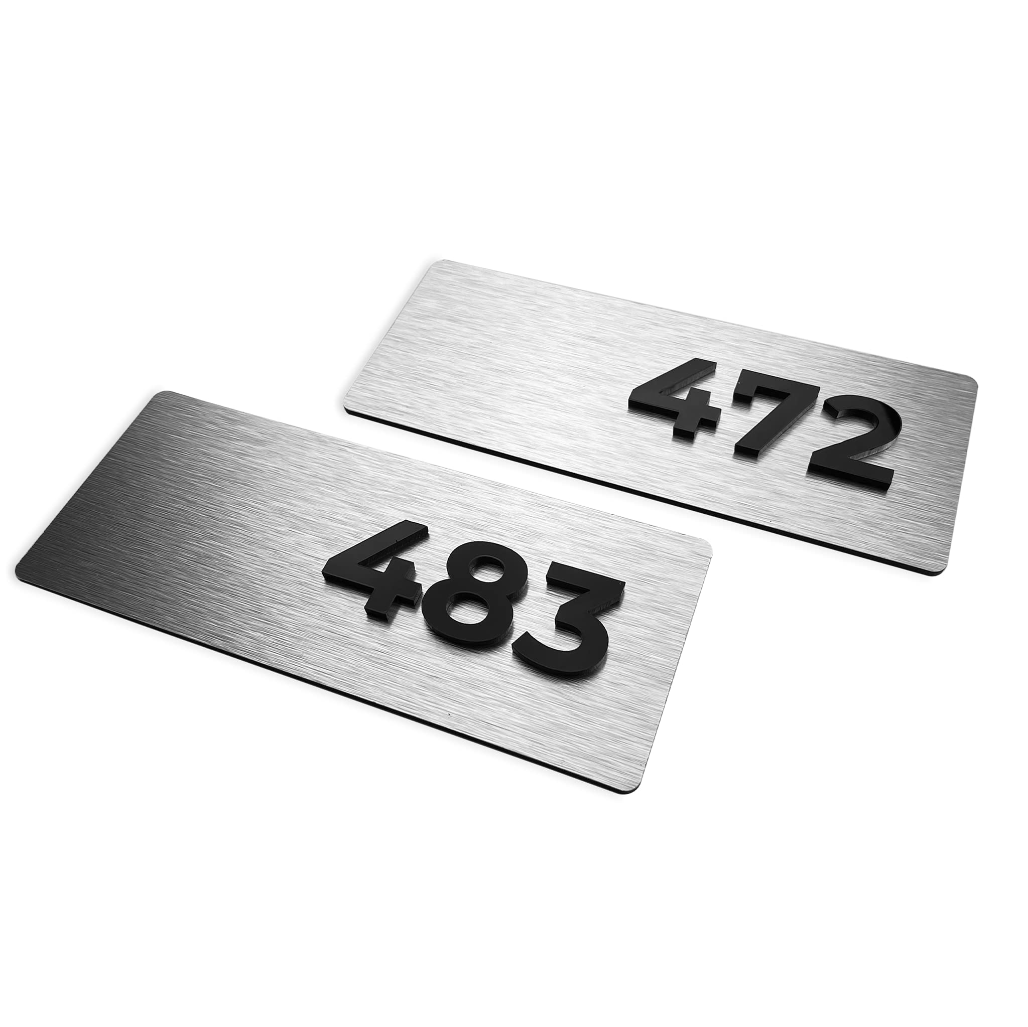 Door sign 6.75 x 2.75 inches for apartment or hotel