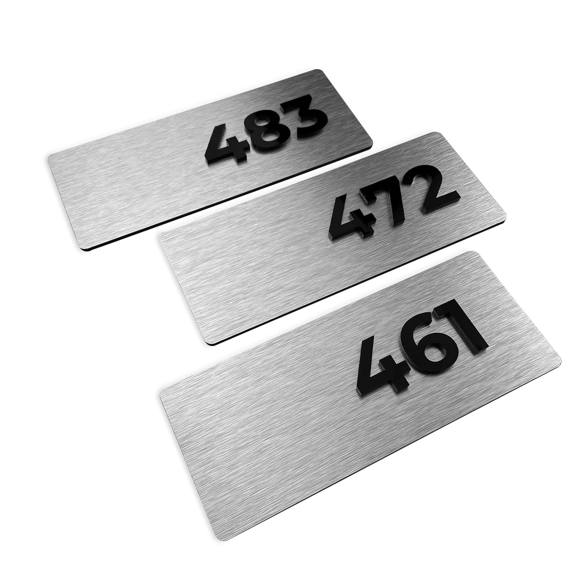 Adhesive double sided tape included for mounting