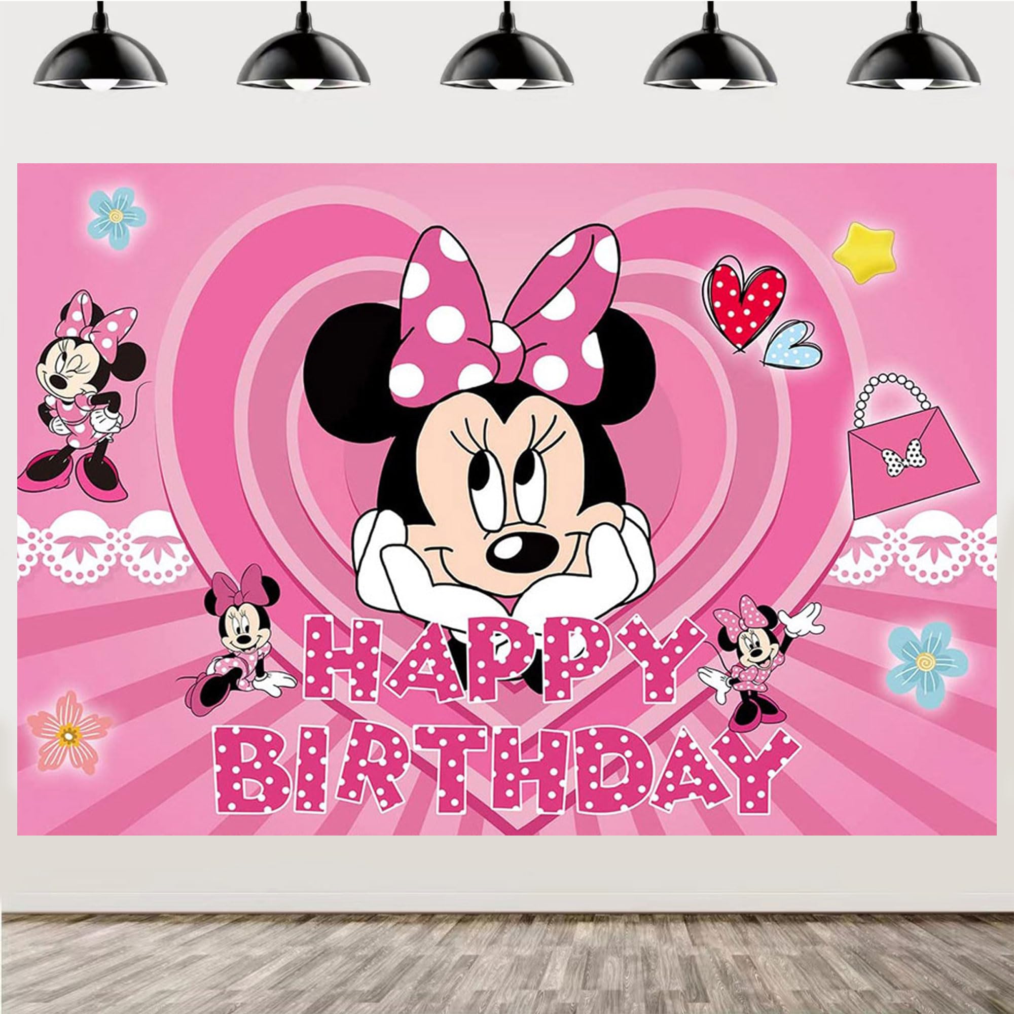 Backdrop for Cartoon Party Supplies Birthday Decorations