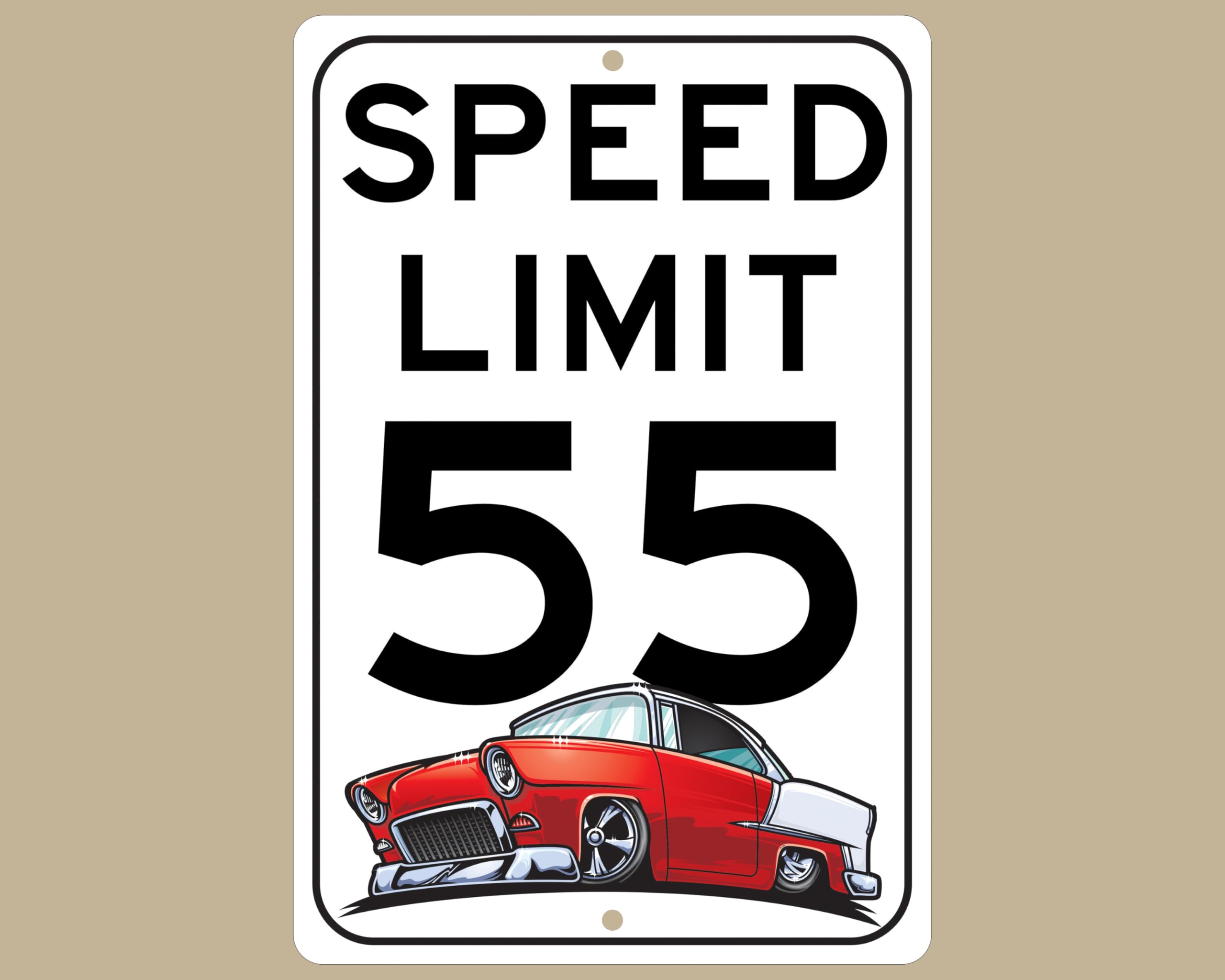 Aluminum metal sign 8x12 with mounting holes for wall or post