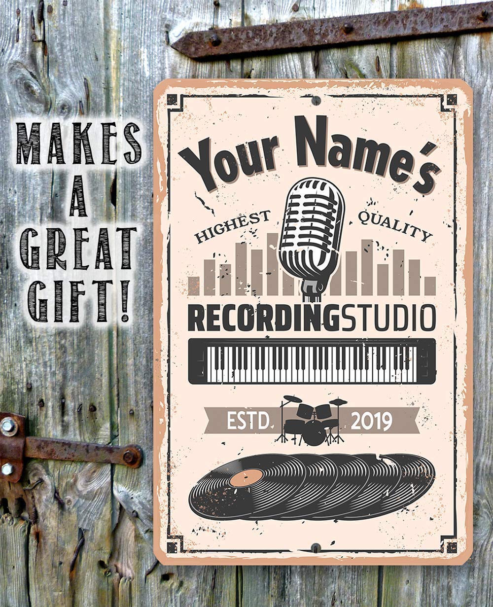Aluminum sign 12x18 for indoor outdoor use