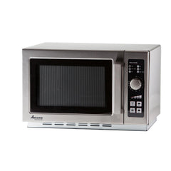 Amana RCS10DSE commercial microwave 1.2 Cu Ft in stainless steel