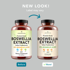 Boswellia Serrata extract capsules 65% Frankincense 120 count