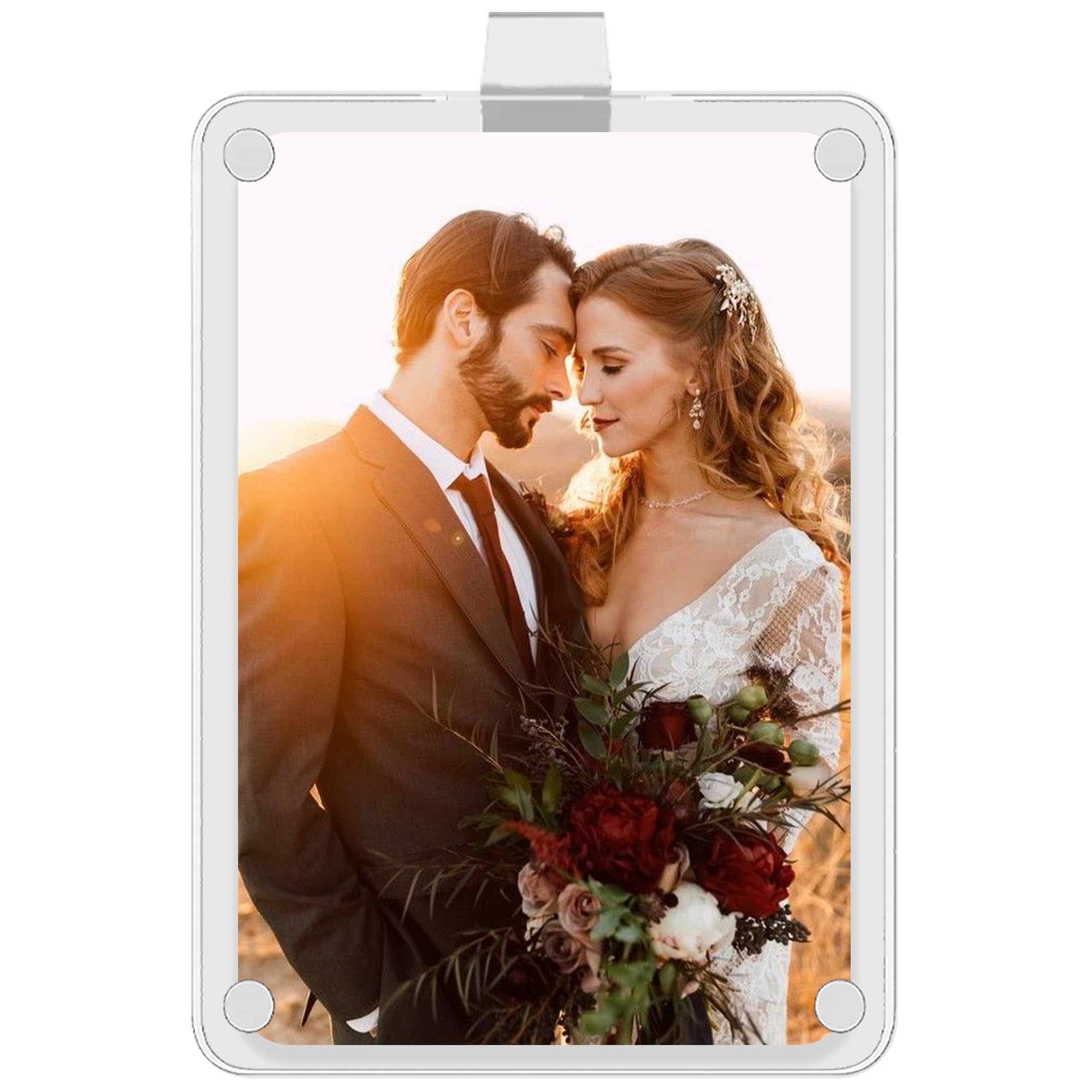 AMAQUANG 1Pcs car picture holder on sun visor
