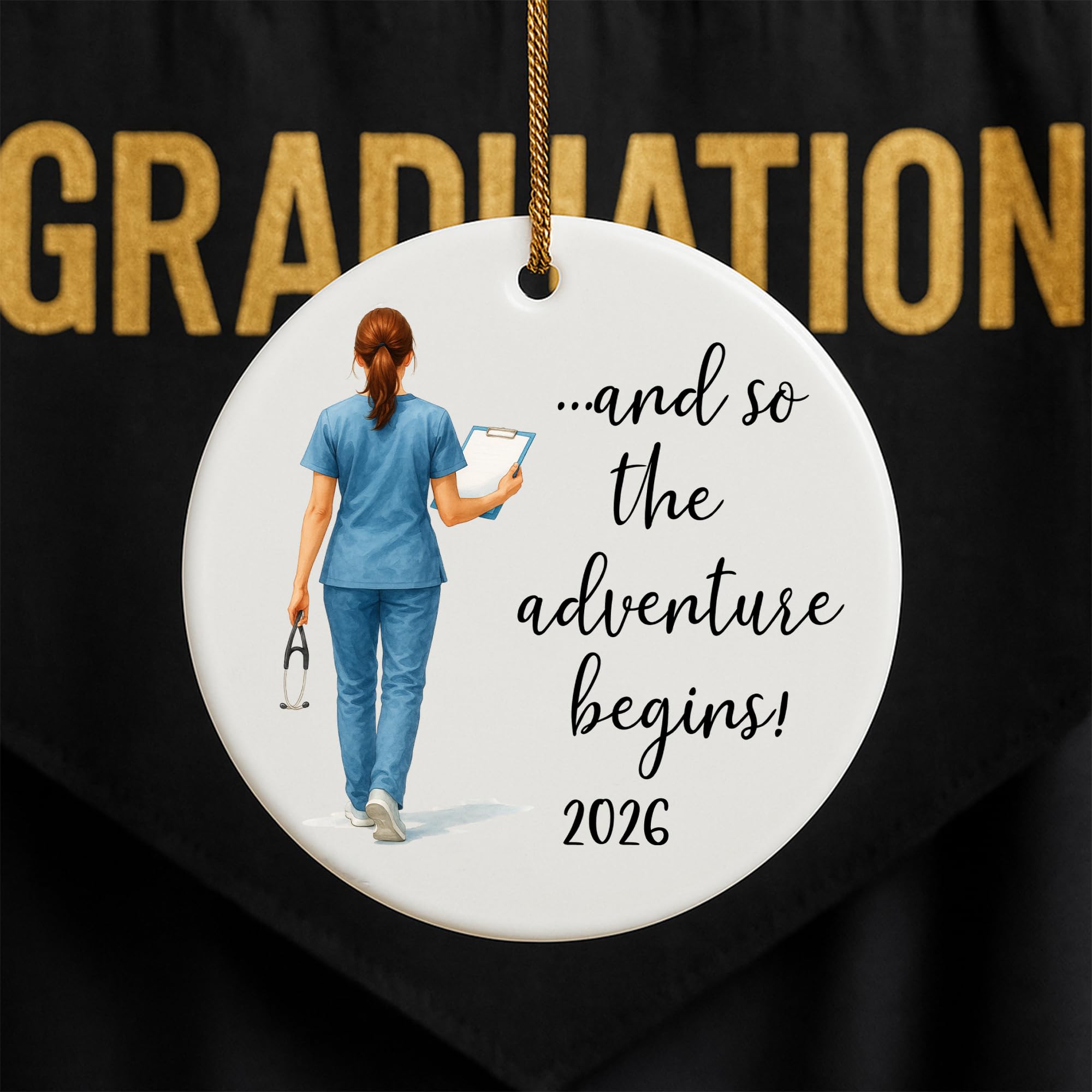 New nurse gift ornament AMAQUANG