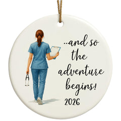 AMAQUANG nursing 2026 graduation gift nurse ornament keepsake