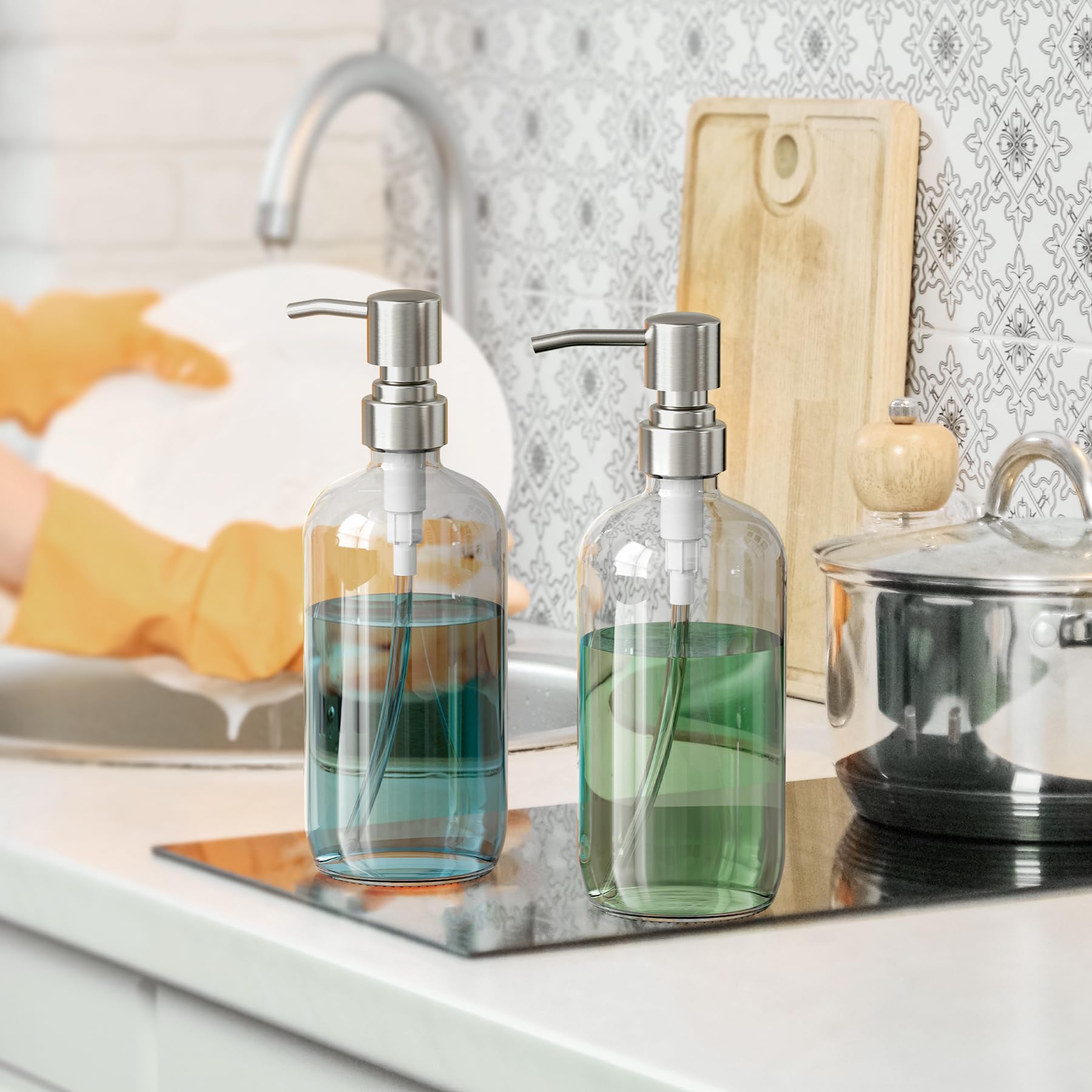 AmazerBath stainless steel pump avoids corrosion and rust