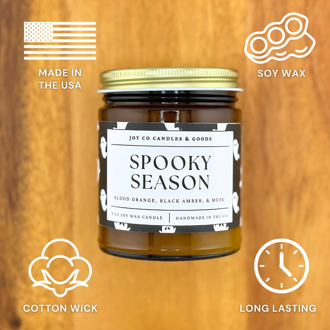 Midwest USA-made candle hand-poured with 100% soy wax and cotton wick