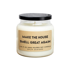 Trump Soy Candle Amber Noir 16.5 oz hand poured USA