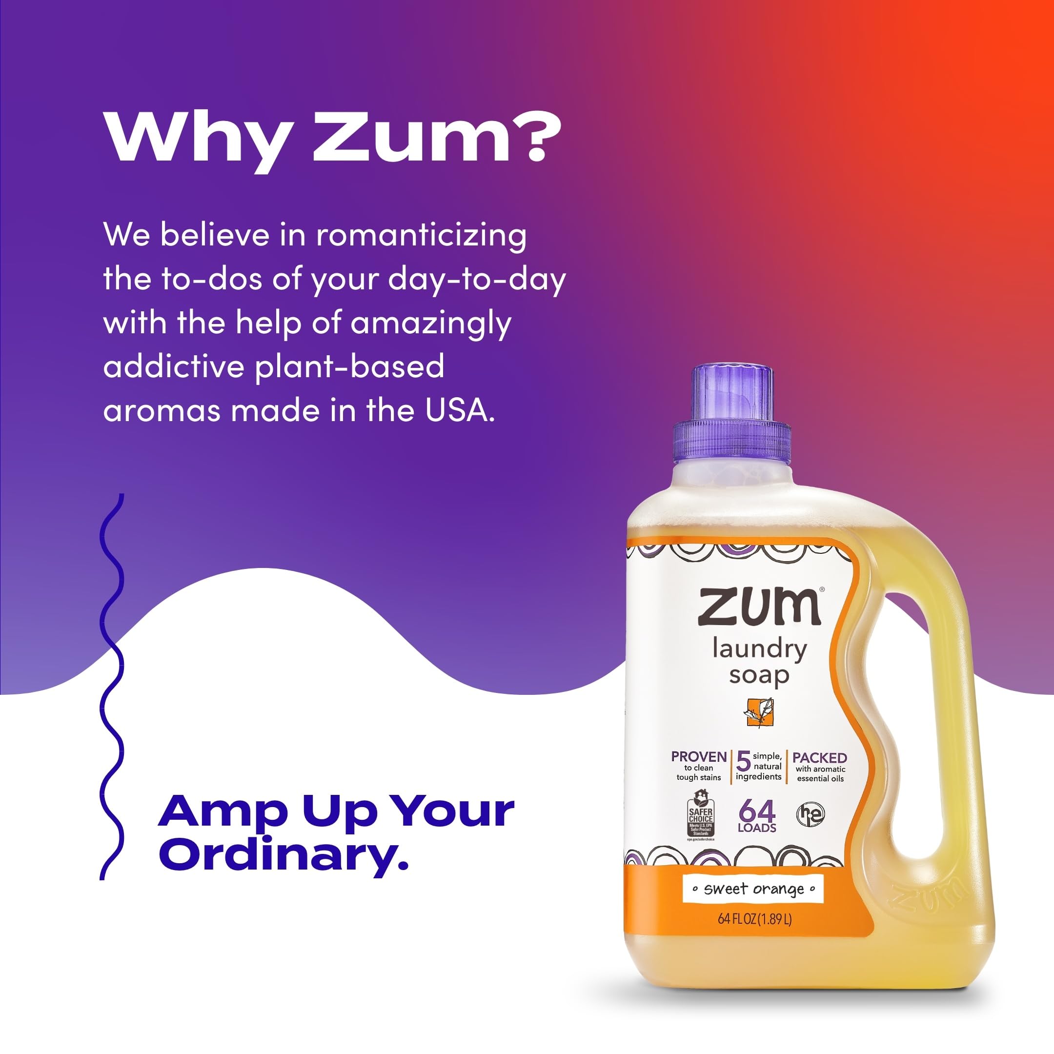 Vetiver patchouli lavender note from Zum product