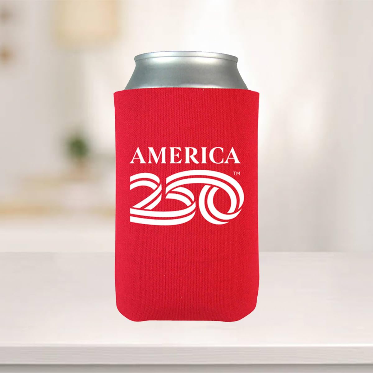 USA-made red beverage cooler set of 2 packaging