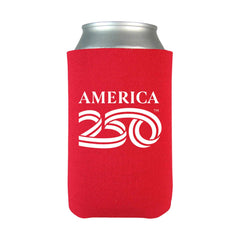 America250 Official Red Beverage Cooler Set of 2 front view