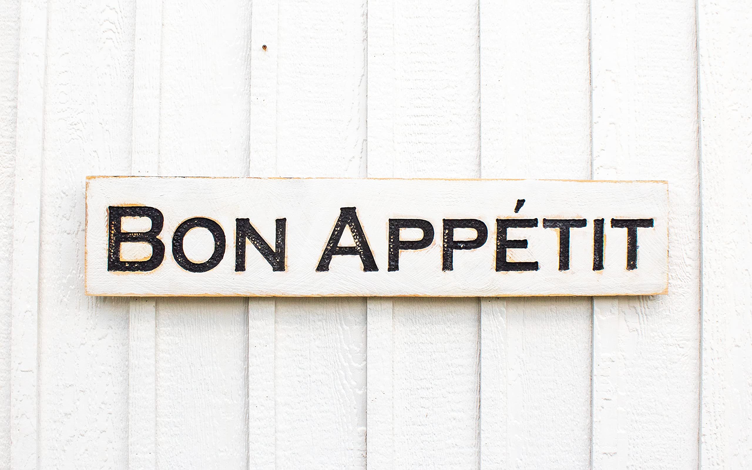 Americana Signs Bon Appétit sign rustic farmhouse style