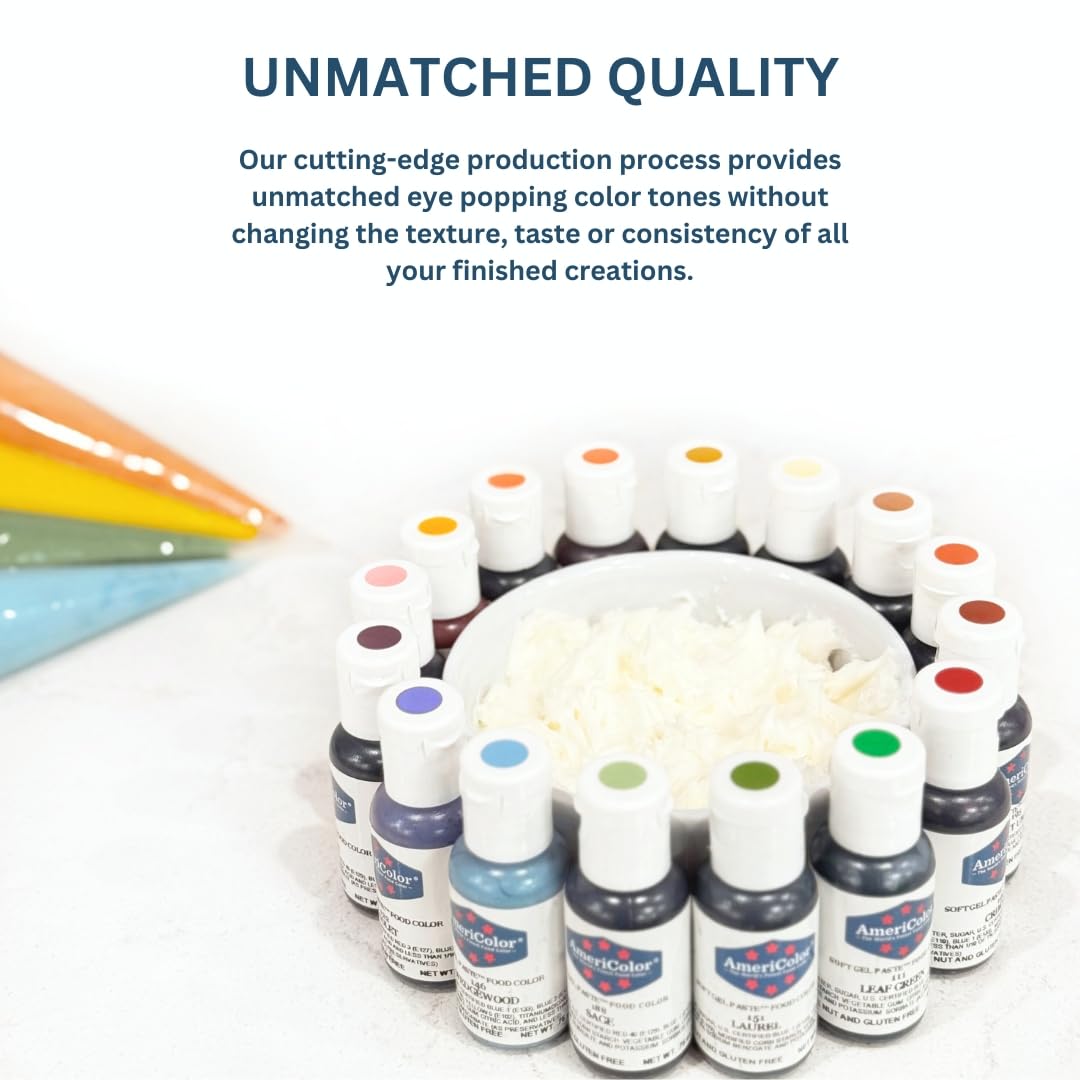 AmeriColor food coloring bottle for cookies and macarons