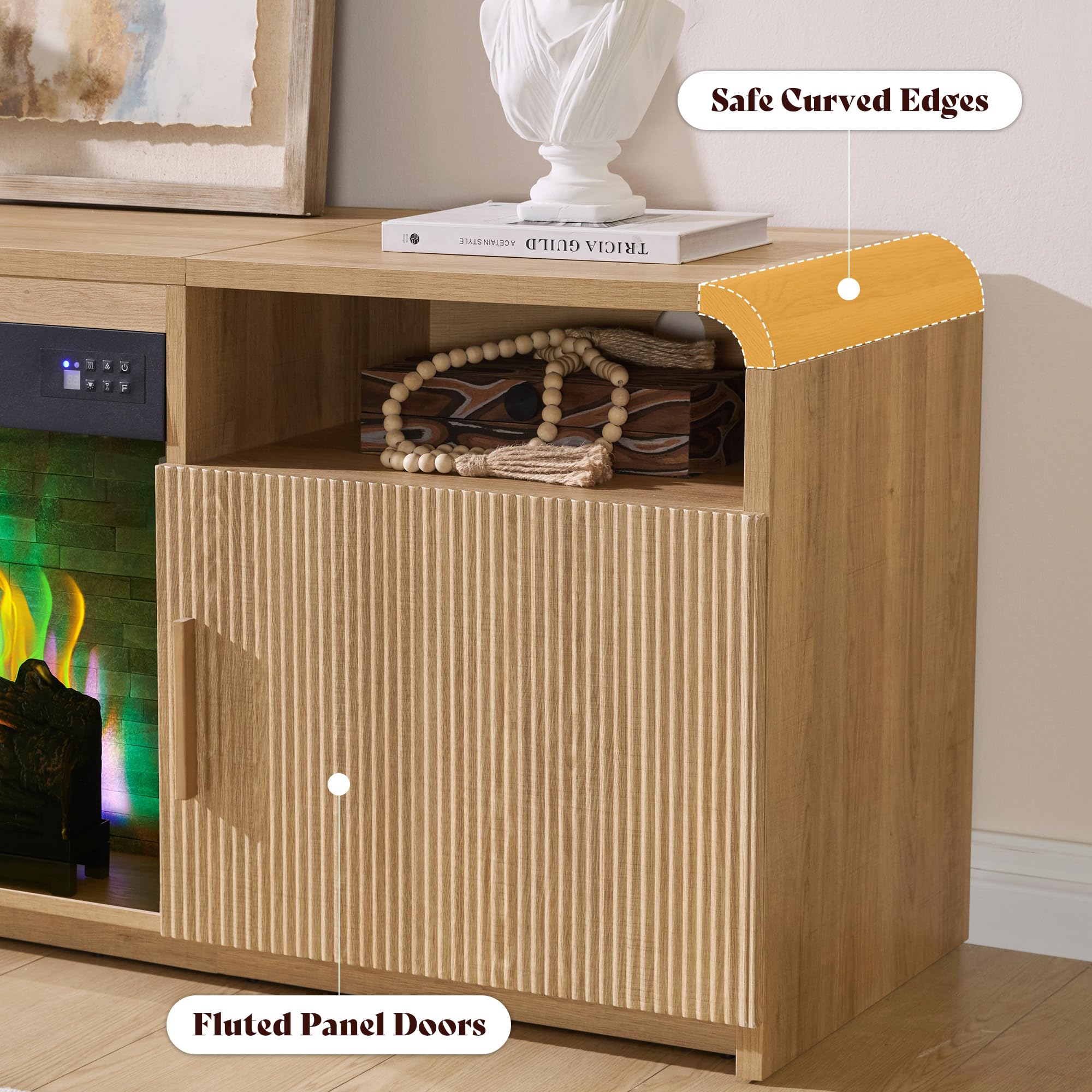Engineered wood construction supports up to 150 lbs