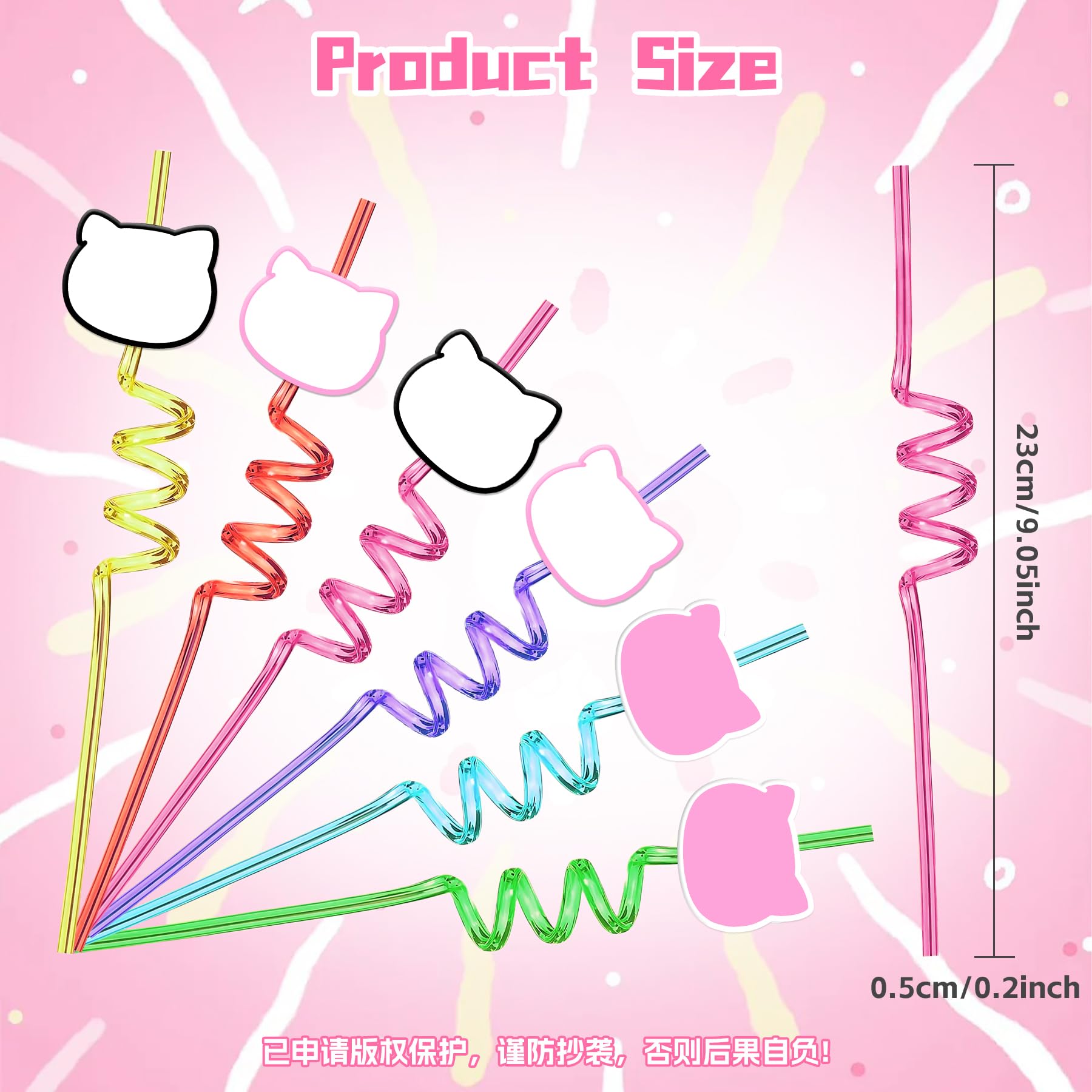 AMFZON 24 Kitty party straw yellow color design