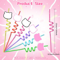 AMFZON 24 Kitty party straw yellow color design