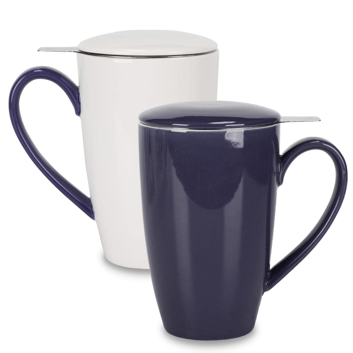 amhomel porcelain tea mug with infuser
