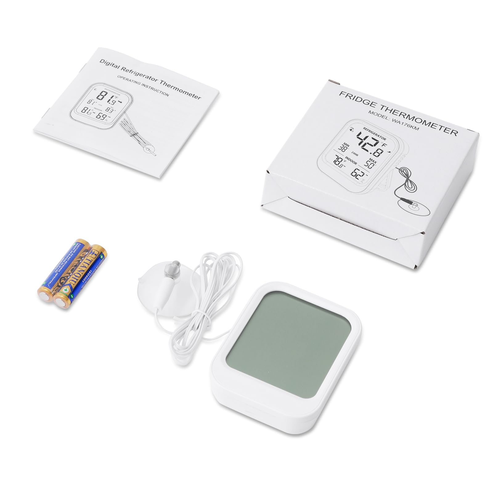 AMIR fridge thermometer suitable for freezer and aquarium scenarios
