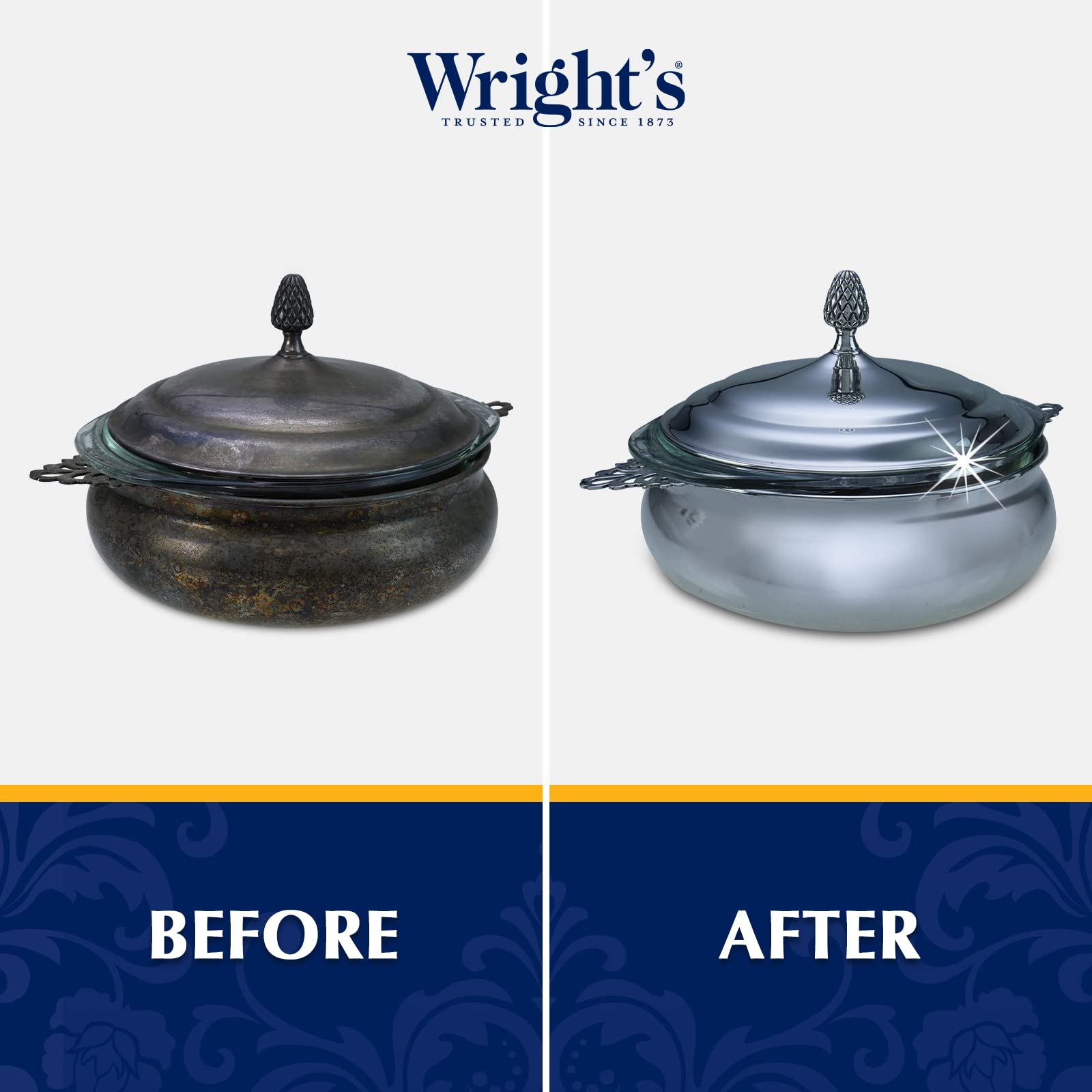 Ammonia Free tarnish remover for silver jewelry