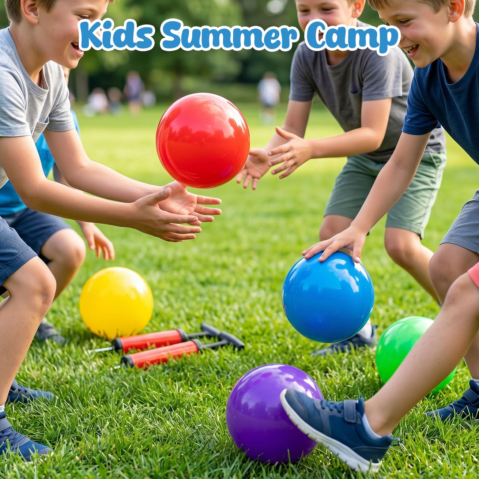 Durable burst-resistant AMOR PRESENT playground ball outdoor use