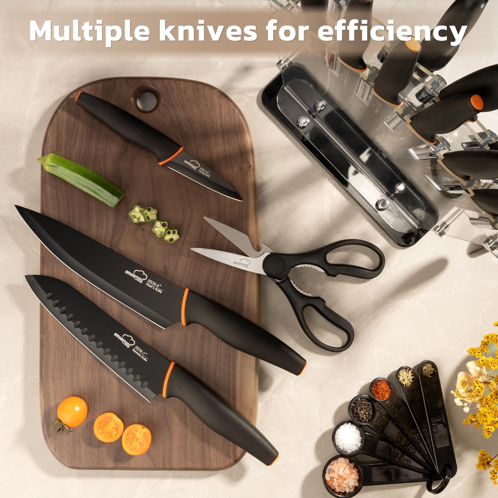 Amorston 5-inch utility knife from the set