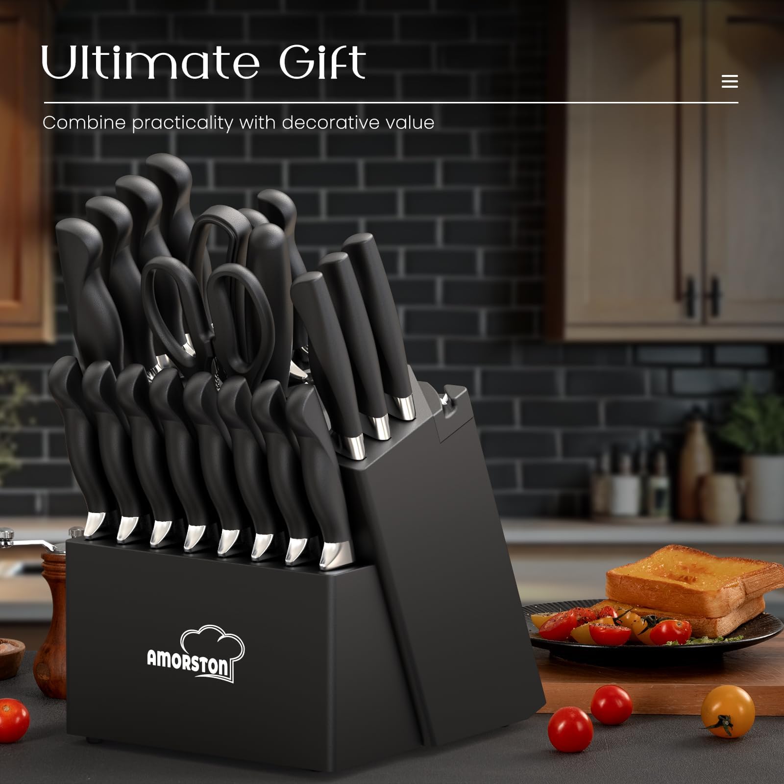Amorston poultry shears included in 21 piece set