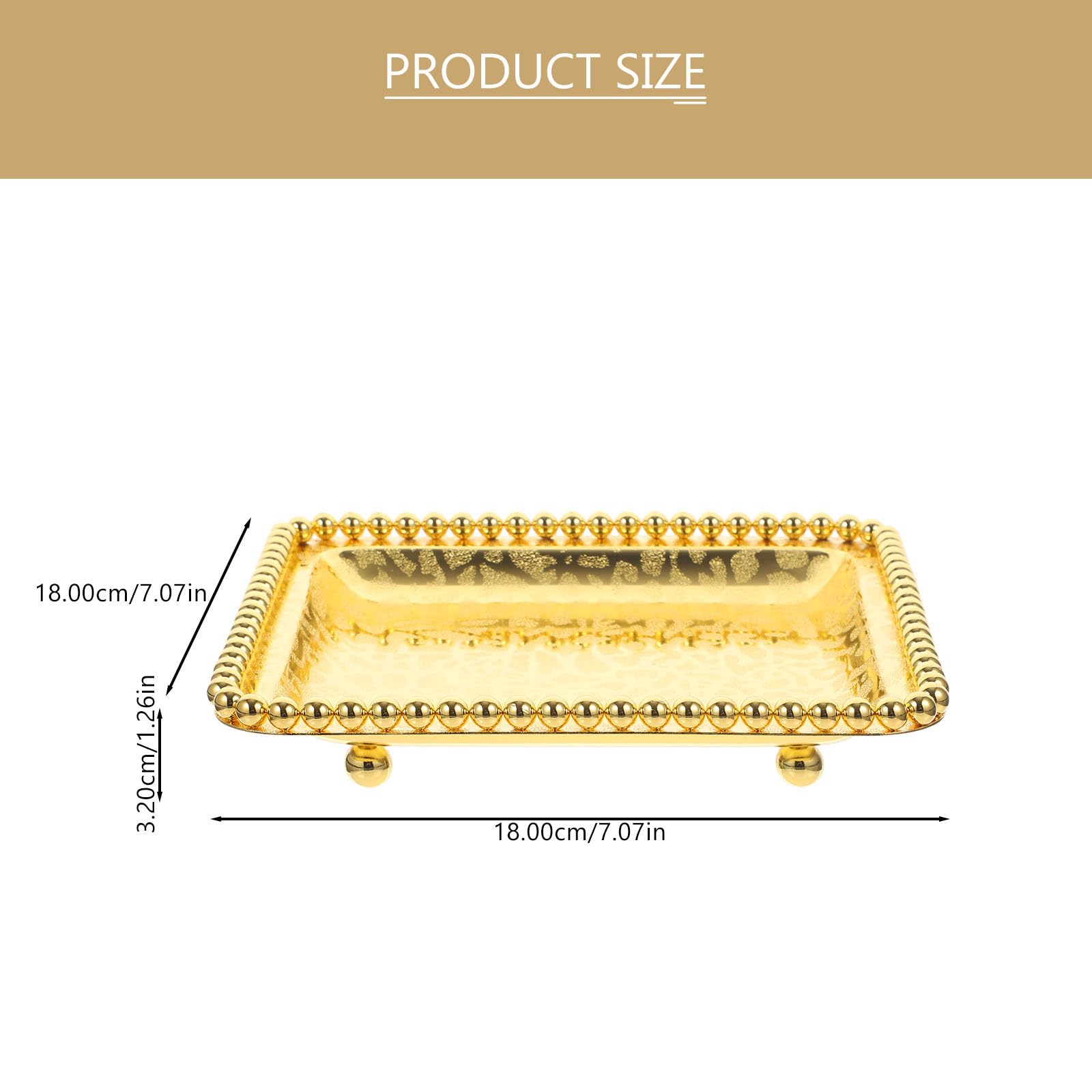 Amosfun fruit plate 7.1 inch size