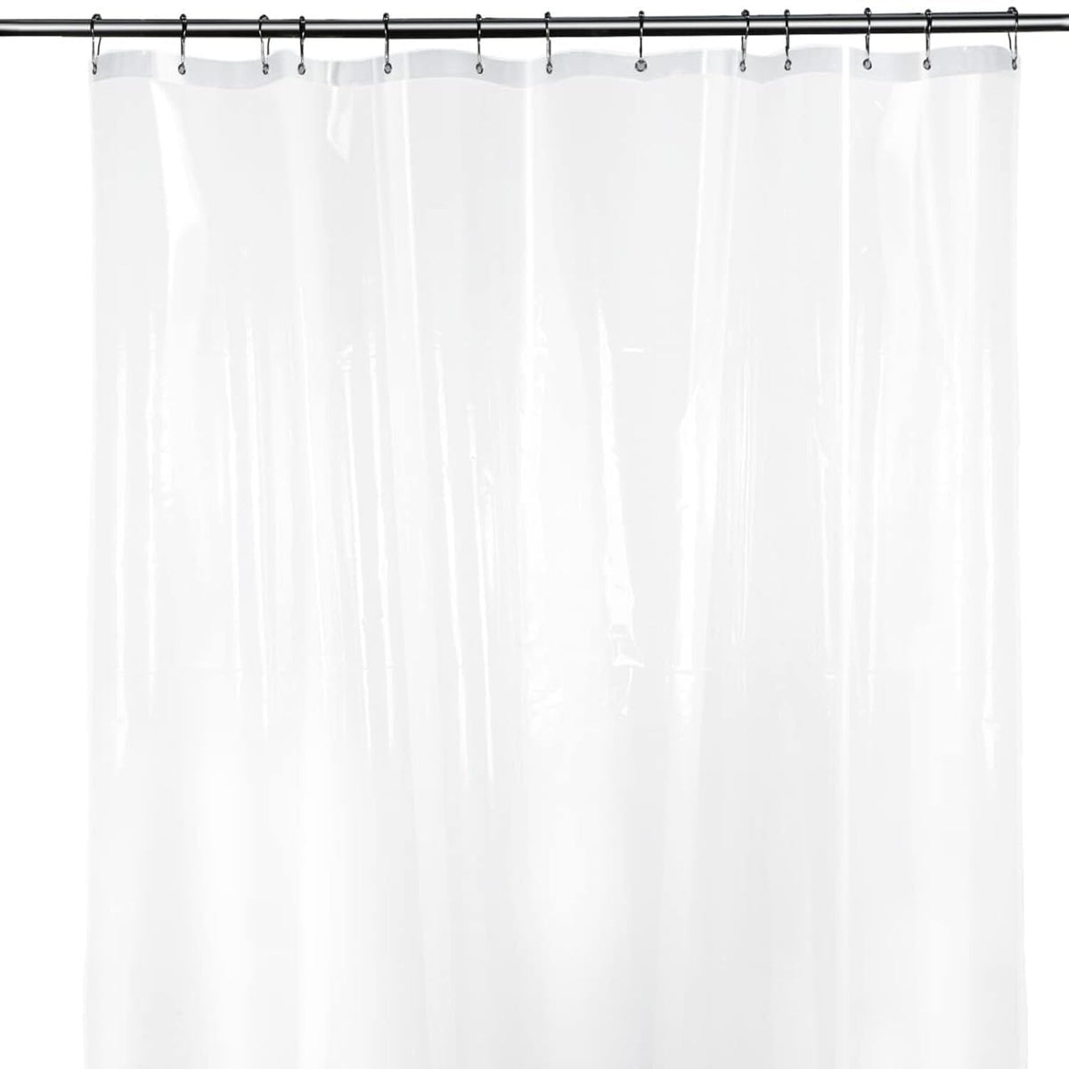 AmPower PVC Shower Curtain Liner Clear
