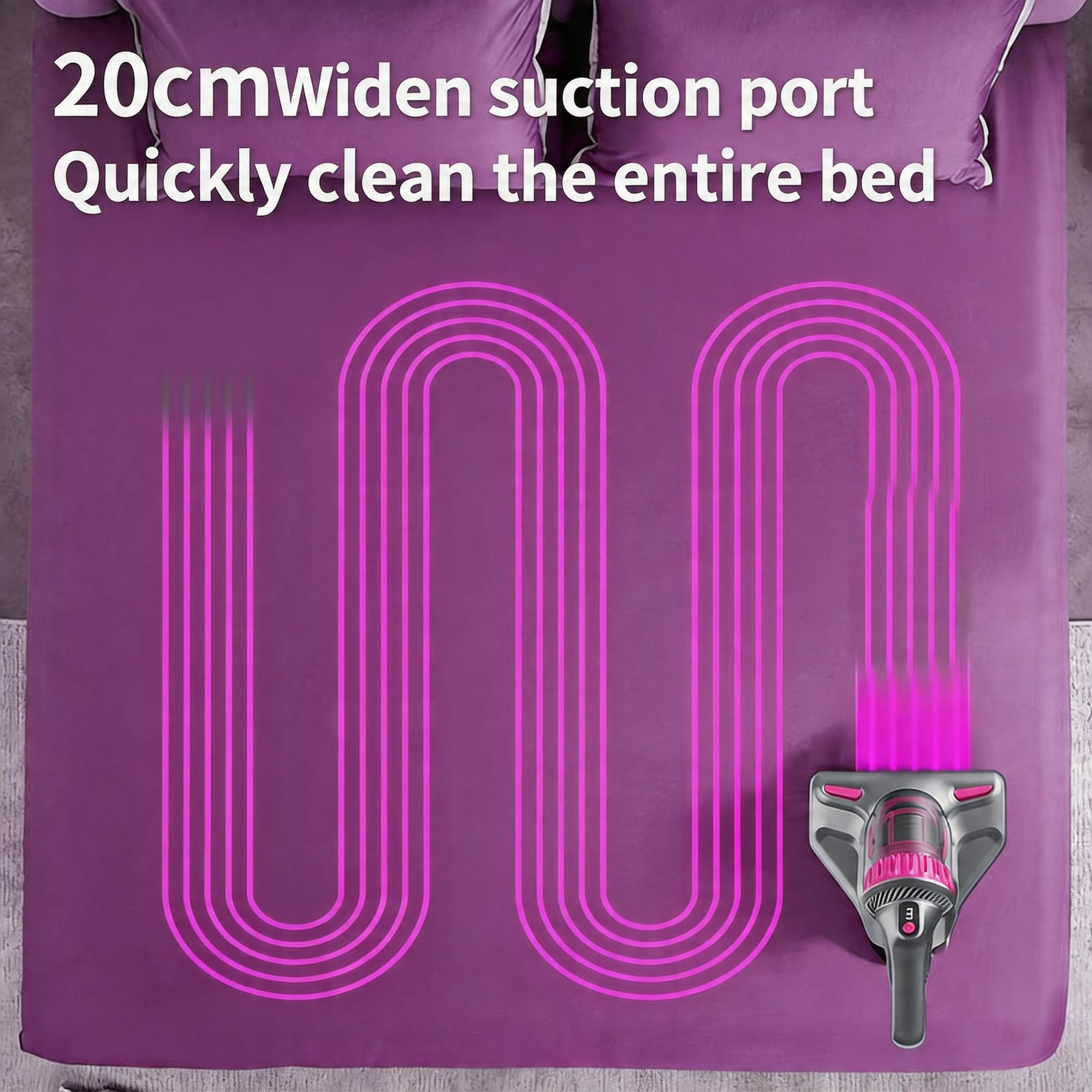 AMZAREA cordless vacuum ABS shell durability image
